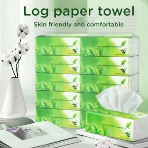 10pcs 450P 4ply Interfolded Facial Tissue Super Strong and Thick Tissue