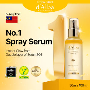dAlba Piedmont First Spray Serum Infused with Italian White Truffle Hydrates & Boosts Radiance Multi-Use Mist For Face & Hair
