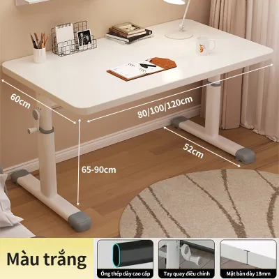 Bàn làm việc nâng hạ thông minh AIODIY - Chịu lực siêu mạnh di động đa năng an toàn phù hợp mọi lứa tuổi
