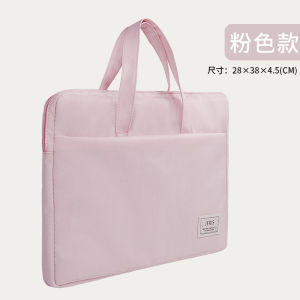 Ladies Canvas Student Computer Bag Waterproof File Hand Carry Handbag