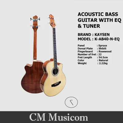 Acoustic Bass Guitar (Kaysen) K-AB42-N
