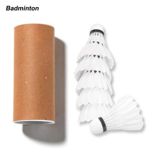Feather Shuttlecock 12pcs/6pcs /3pcs Badminton Training Feather Shuttlecocks Sports durable