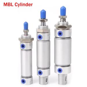 Pneumatic Cylinder MBL 20/25/32/40/50/63mm Bore Aluminum Alloy Cylinder Body 25-500MM Stroke