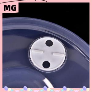 【Magical House】[ New Hot Fashion] Clear Microwave Plate Cover Food Dish Lid Ventilated Steam Vent Kitchen Cooking