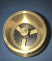 เช็ควาล์ว ทองเหลือง 3/4นิ้ว แบบแนวตั้ง สปริง check valve กันย้อนกลับ วาล์วกันน้ำกลับ. 