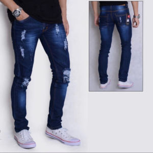 CELANA JEANS PANJANG SOBEK/CELANA PANJANG PRIA FASHION/CELANA JEANS PRIA