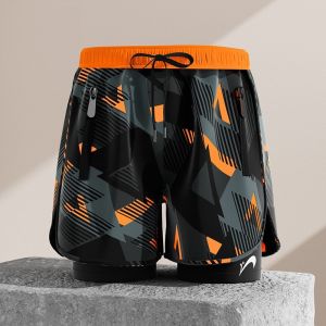 Quần bơi thể thao 2 lớp YUKE-STK03 nhập khẩu chính hãng - Onesport