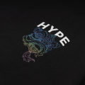 HYPE 2024 New Year limited festive graphic crewneck T-shirt for men and women trend Loose all-matching cotton top TEE. 