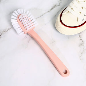 Shoes Cleaning Brush Long Handle Washing Shoe Brush 5-sided Magic Plastic Cleaning Tools Soft Bristle Remove Dust