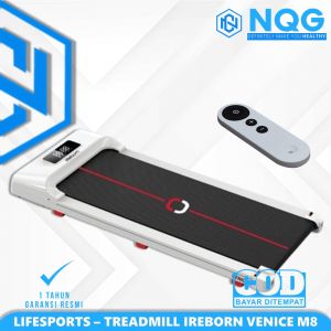 NQG - New Alat Olahraga Fitness Treadmill Walking Pad iReborn Venice M8