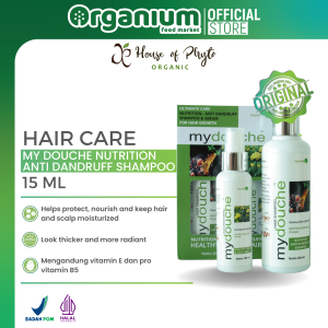 Anti Dandruff Shampoo My Douche Nutrition Sampo anti ketombe 250ml dan Serum kulit kepala & rambut 100ml
