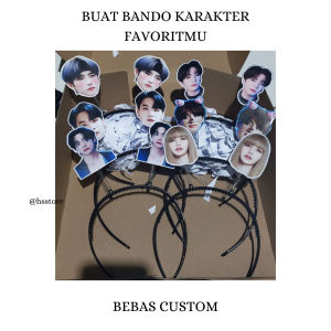 Bando Request Foto Prabowo Gibran / Bando Tuing Tuing Prabowo Gibran Bando Custom Bando Konser Bando Kpop / Kado Bando Ulang tahun