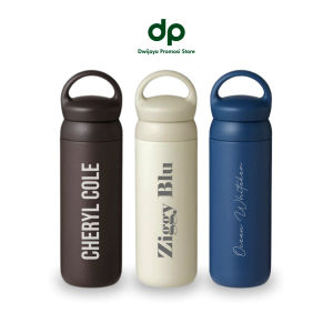 Tumbler Japan Termos Travel Hook Tempat Minum Custom Printing UV Stainless Steel 500ml Souvenir