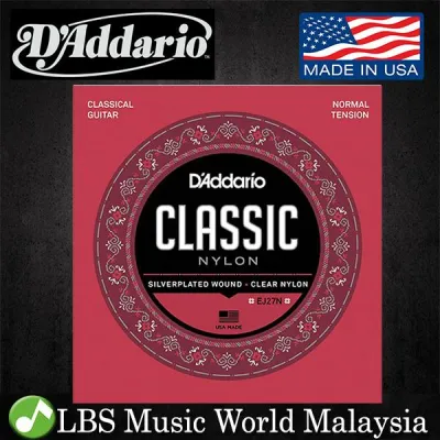 DADDARIO EJ27N Student NylonDADDARIO CLASSICAL GUITAR STRINGS D ADDARIO