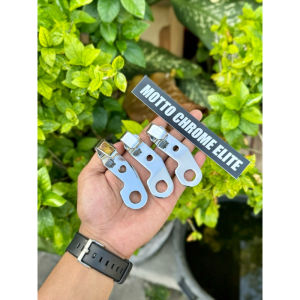 breket bracket gantungan barang helm f1z R fizr fiz r force1 ss2 Vega lama SUDAH CHROME ORI YGP