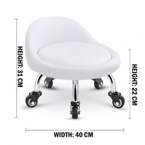 Small Low Stool for Adults Sit with Universal Wheels Childrens Learning to Walk Mobile Small Stool