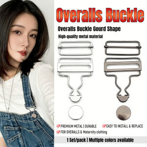 UNeed Overalls Metal Buckles Replacement Suspender Buckles Overall Clip Replacement 1Set