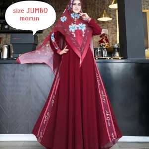Gamis Jumbo Premium Zahra Syari by Ab Goes