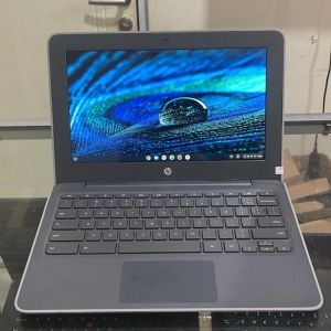 Laptop HP Chromebook 11 Intel Celeron N4020 Ram 4GB eMMC 32GB TouchScreen Bonus Tas Mouse