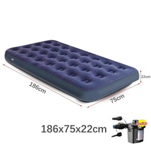 Kasur Angin single137cm /double[185cm x 76cm x 22cm] Bestway +pompa kasur mobil/matras mobil / kasur angin mobil + pompa/car bed/ kasur mobil impo