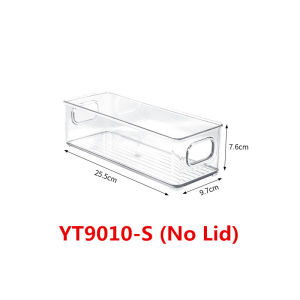 【Woody】 Transparent Refrigerator Organizer Bin Storage Box Compartment Refrigerator Drawer Fridge Storage Bin Containers Pantry Freezer