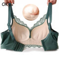 OK Bra 32-40ABC Cup Plus Size Women Sexy Lace Pattern Push Up Bras High Quality Massage Cups No Steel Rings Comfortable Breathable Gathering Underwear. 