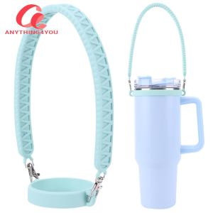 【New Arrival】 Flexible Silicone Water Bottle Handle for 8-40oz Water Bottles Suitable for Fitness Hiking and Daily Hydration Needs