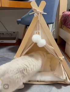 *Cat House* Pet Teepee Dog Cat Rabbit Cat House Cat Sleeping Cat Living Pet Bed Teepee for Pet