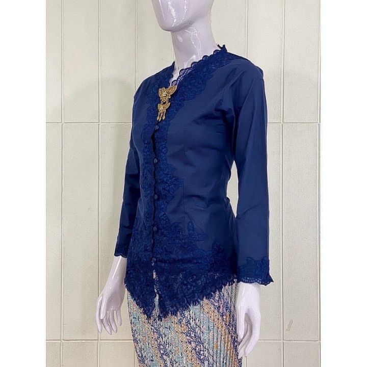 terbaru kebaya encim bordir lengan 7/8 / setelan kebaya encim modern