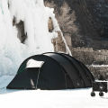 Naturehike 4 rods Cloud Vessel Tunnel Tent With Snow Skirt Big Front Hall Multi person Large Outdoor Camping. 