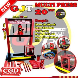 Alat press multifungsi press as shock press arm press stang buka pasang kruk as