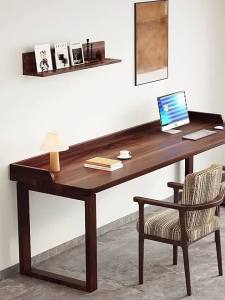 Baimuzi Desk Solid Pine Wood 50mm E1 Eco-friendly Detachable Customizable for Study Bedroom Kids Room Double Long Premium Luxury