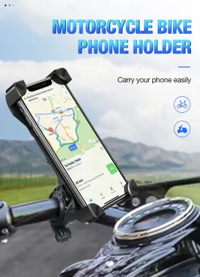 360 degree Universal Phone Holder for Bicycle Hybrid MTB Road Bike Fixie Motor Cycle Cyclist