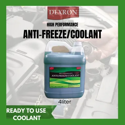 DEXRON HIGH PERFORMANCE ANTIFREEZE/COOLANT GREEN 4 LITER (READY TO USE LONG LIFE COOLANT)