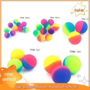 huhe 1/10 pcs Moonlight high BOUNCE Ball Elastic jugging Jumping Ball ของเล่นกลางแจ้งเล่นสนุก