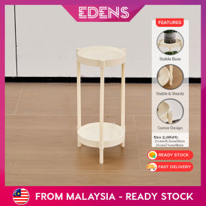 EDENS Durable Plastic Multitier Flower Pot Stand For Indoor Living Room Or Outdoor Balcony Rak Pasu Bunga - Fulfilled by Edens