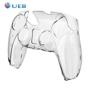 Transparent Clear PC Cover Case Protector Skin for PS5 DualSense Controller