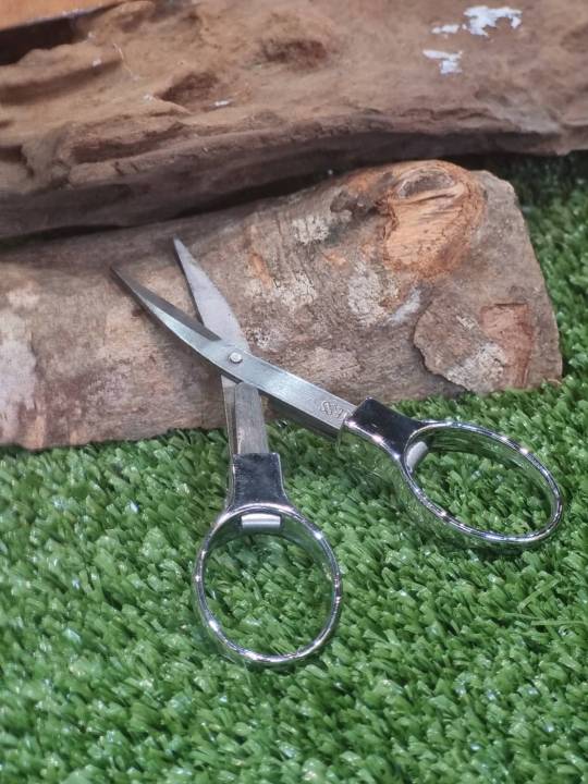 SLS3 Slip-N-Snip Original Folding Safety Scissors - Needlepoint Scissors For Crafts & Sewing - View #7