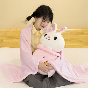 [Hỏa Tốc]Gấu Kèm Mền Thỏ Cốc Chăn Gối Văn Phòng Heo Cốc Gấu Trúc hàng Quảng Châu