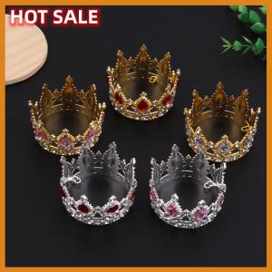 🔥🔥🔥dingdaocunz Cotton Doll Retro Crown Headwear Korea Dolls Cotton Doll Crown For Baby Doll Dress Fashion Doll Accessories