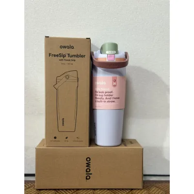 【SG Ready Stock】Owala FreeSip Sway Tumbler 30oz (887ml) Insulated Hot & Cold Bottle with Straw