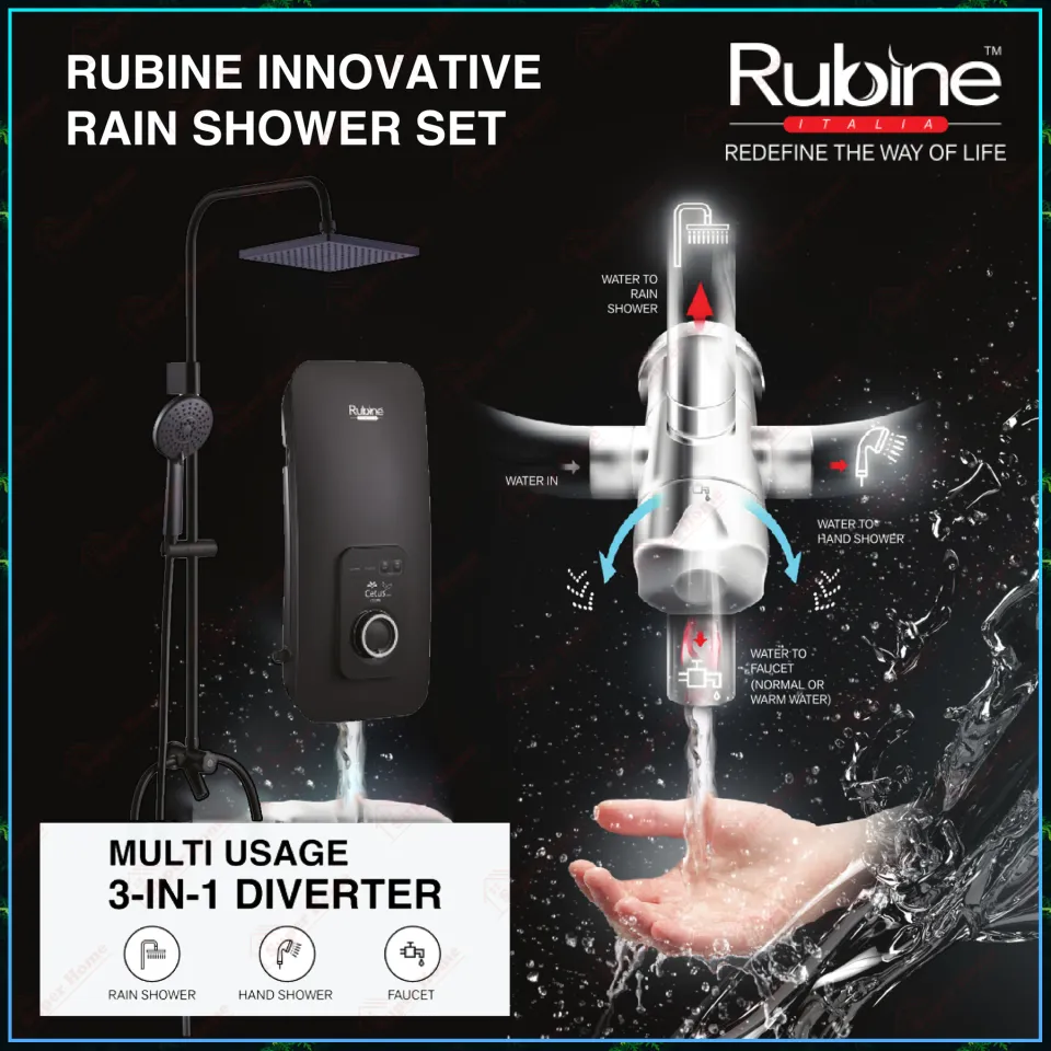 Rubine Instant Water Rubine Dc Pump Water Heater Rubine Water