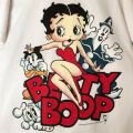 T-shirt  เสื้อยืดคอกลมเสื้อยืดแขนสั้น ผ้าฝ้าย พิมพ์ลายการ์ตูนอนิเมะ Betty boop Miss Betty สไตล์ยุโรป และอเมริกา แฟชั่นสําหรับผู้ชาย และผู้หญิง  เสื้อยืด. 