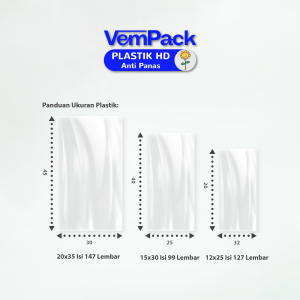 Kantong Plastik HD Anti Panas Merk Smile / Kantong Plastik HD Tebal Ukuran 12 15 20 cm