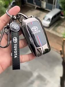 Kes kunci jauh kereta untuk Toyota Altis Rav4 Camry Harrier perlindungan utama kualiti Premium kes kunci Fob Shell