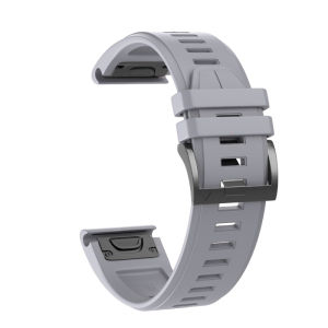 Zionia Quick Release Fit 26mm Soft Silicone Watch Strap for Garmin Fenix 8 7X 6X Pro 51mm AMOLED Sapphire 5X Plus HR Instinct 3 50mm 2X Solar Tactical D2 Tactix Elite 7 Bravo/Charlie/Delta PX Quatix Descent Mk1 Mk2 Mk2i Mk3i Enduro COROS VERTIX 2 2S