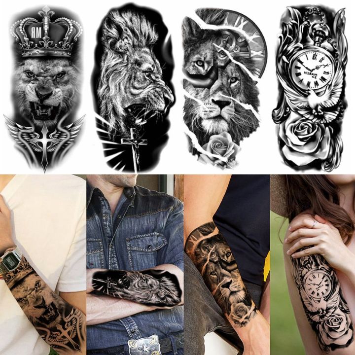 Tattoo uploaded by Vipul Chaudhary • Lion band tattoo | Band tattoo | Lion  band tattoo ideas | Tattoo for boys • Tattoodo