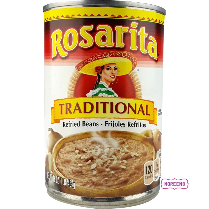 Rosarita Refried Beans 1Lb (454grams) Lazada PH