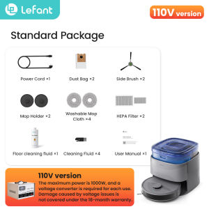 LEFANT M3 Max AI Robot Vacuum Cleaner For Home Mop For Floor 20000Pa Automatic Cleaning APP Control