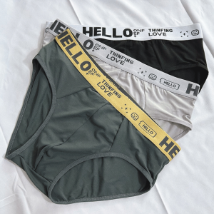 [30-120KG] 5/3Pcs boxers for men mens fashion underwear breathable  mens briefs soft comfortable
